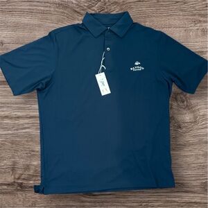 Fairway & Green Navy Blue Polo Shirt Classic Design